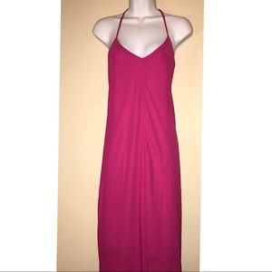 Pink Spaghetti Strap Dress
